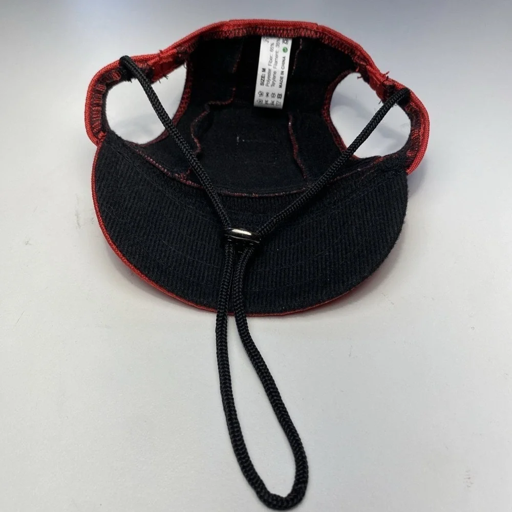 Dog Baseball Cap, Adjustable Dog Outdoor‎ Sport Sun Protection Size Med Pawaboo